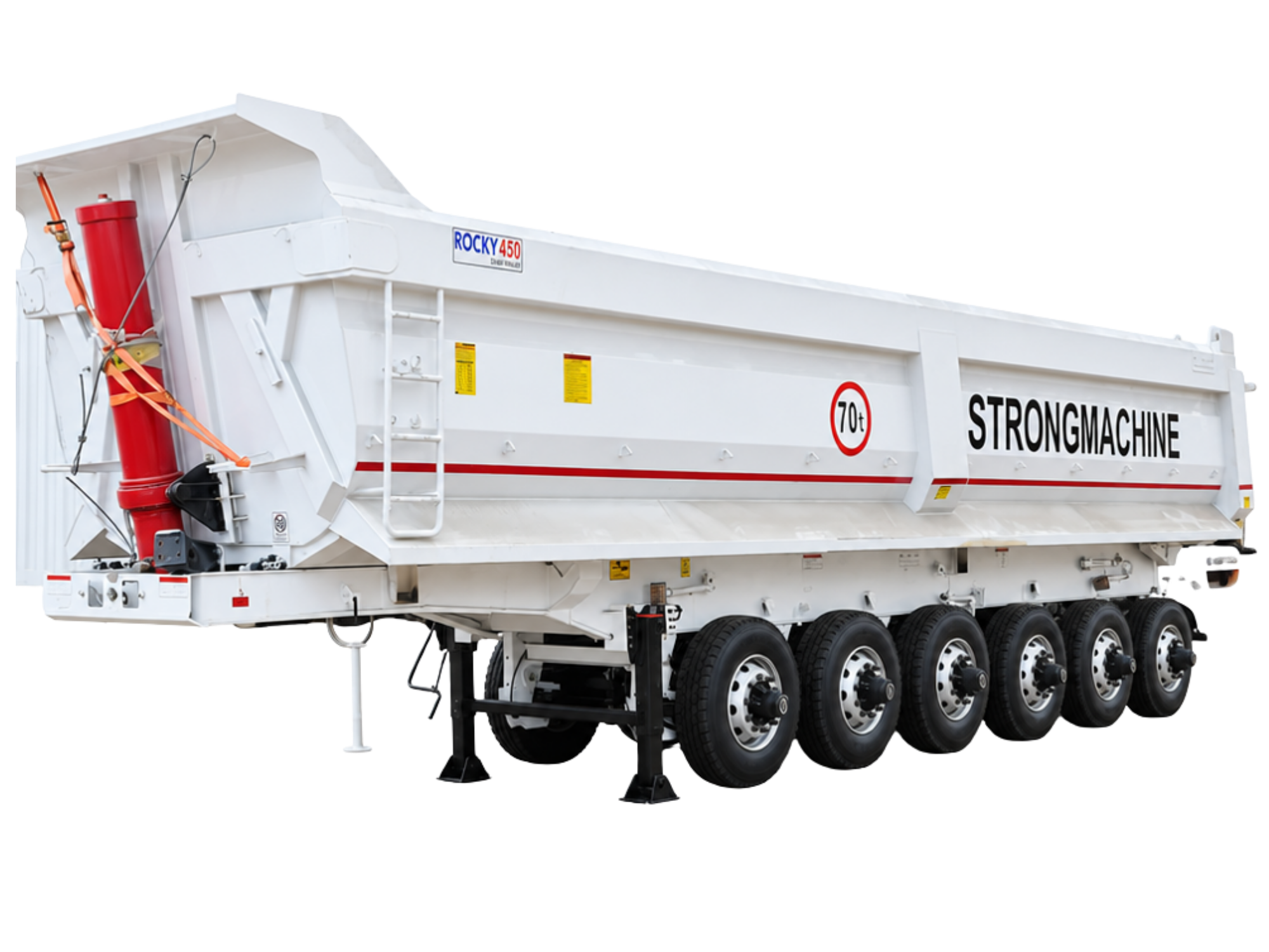 70T 6-Axle Semi Trailer